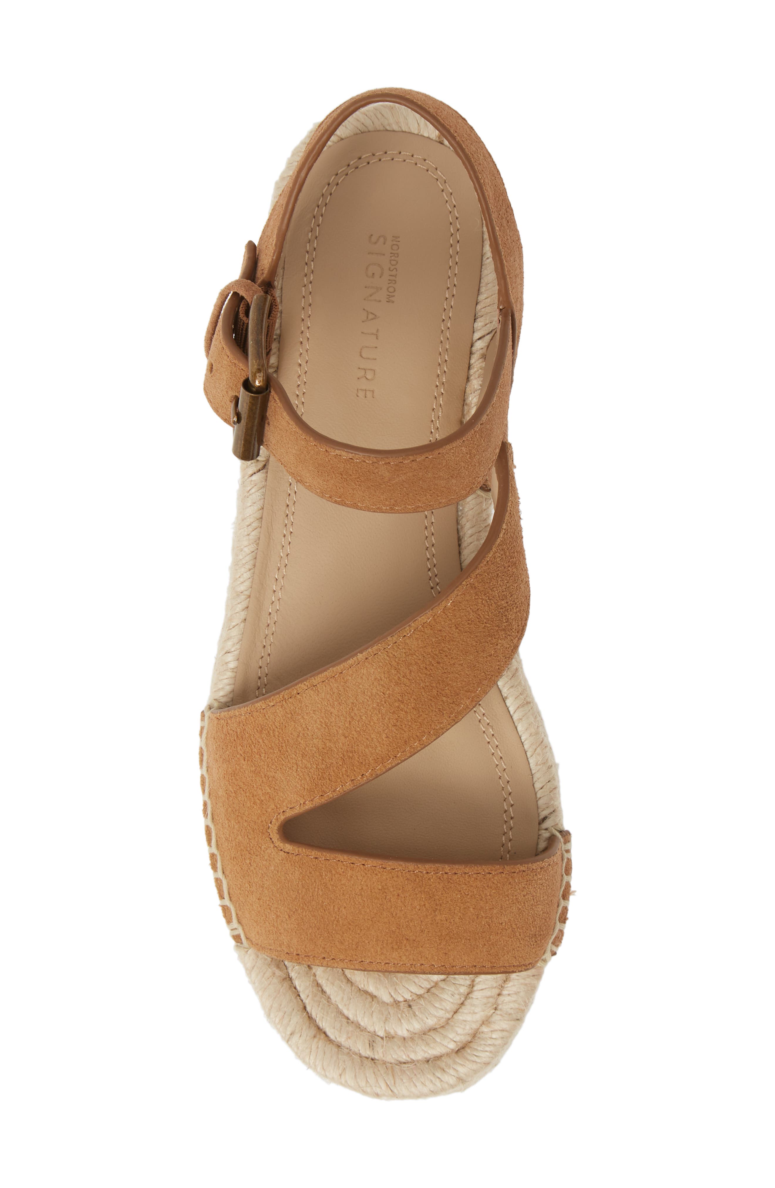 Nordstrom Signature Areanna Strappy Espadrille Sandal, Alternate, color, 