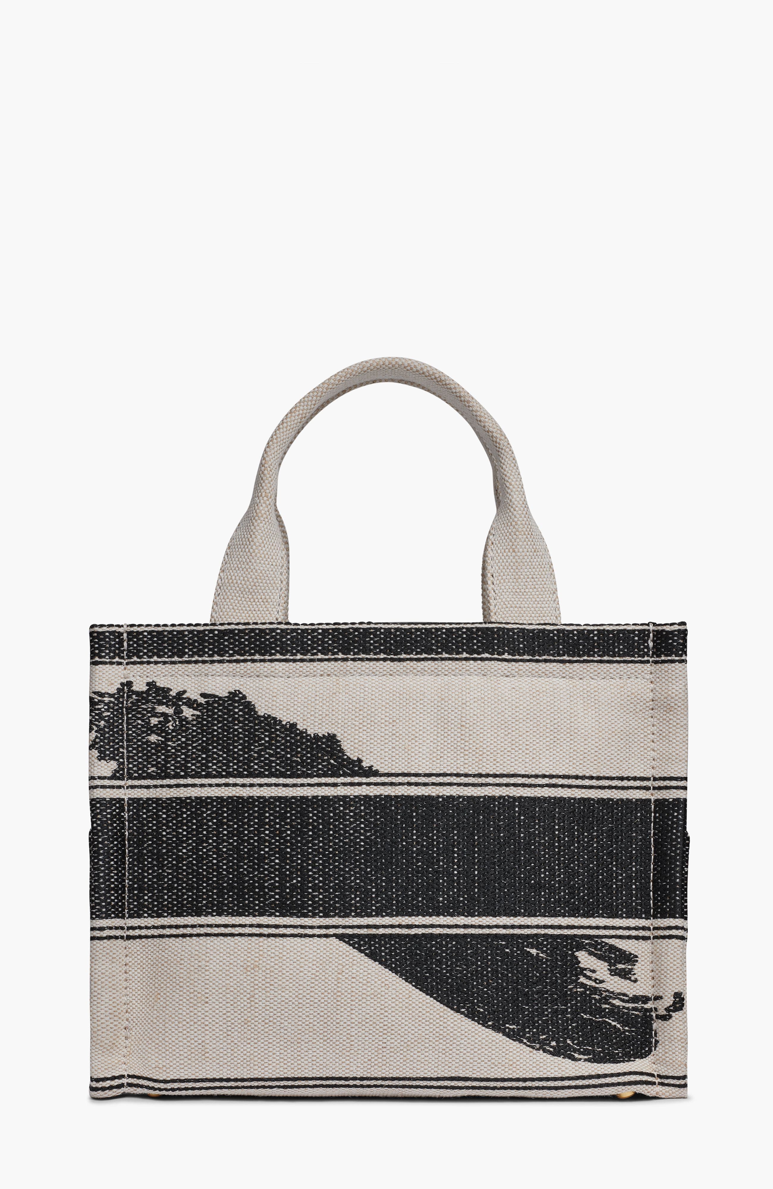 Donna Karan New York Merino Small Tote, Alternate, color, Neutrl/Black