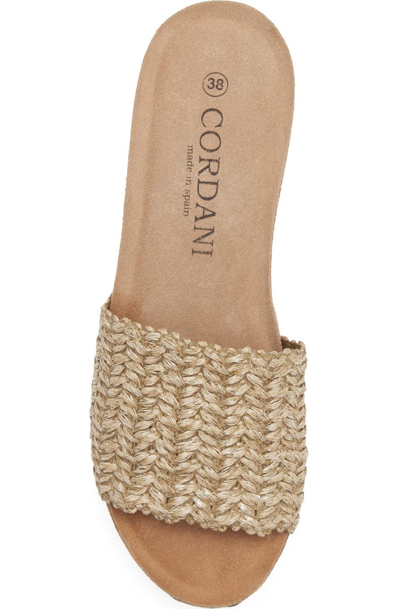 Cordani Mattina Wedge Platform Sandal, Alternate, color, Natural