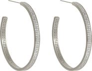 Dean Davidson Petite Pavé Midi Hoop Earrings