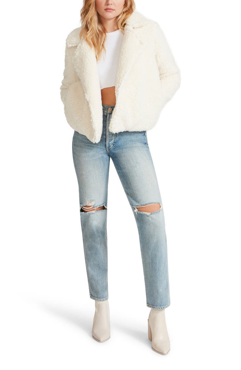 BB Dakota by Steve Madden Teddy as She Goes Jacket, Alternate, color, 
