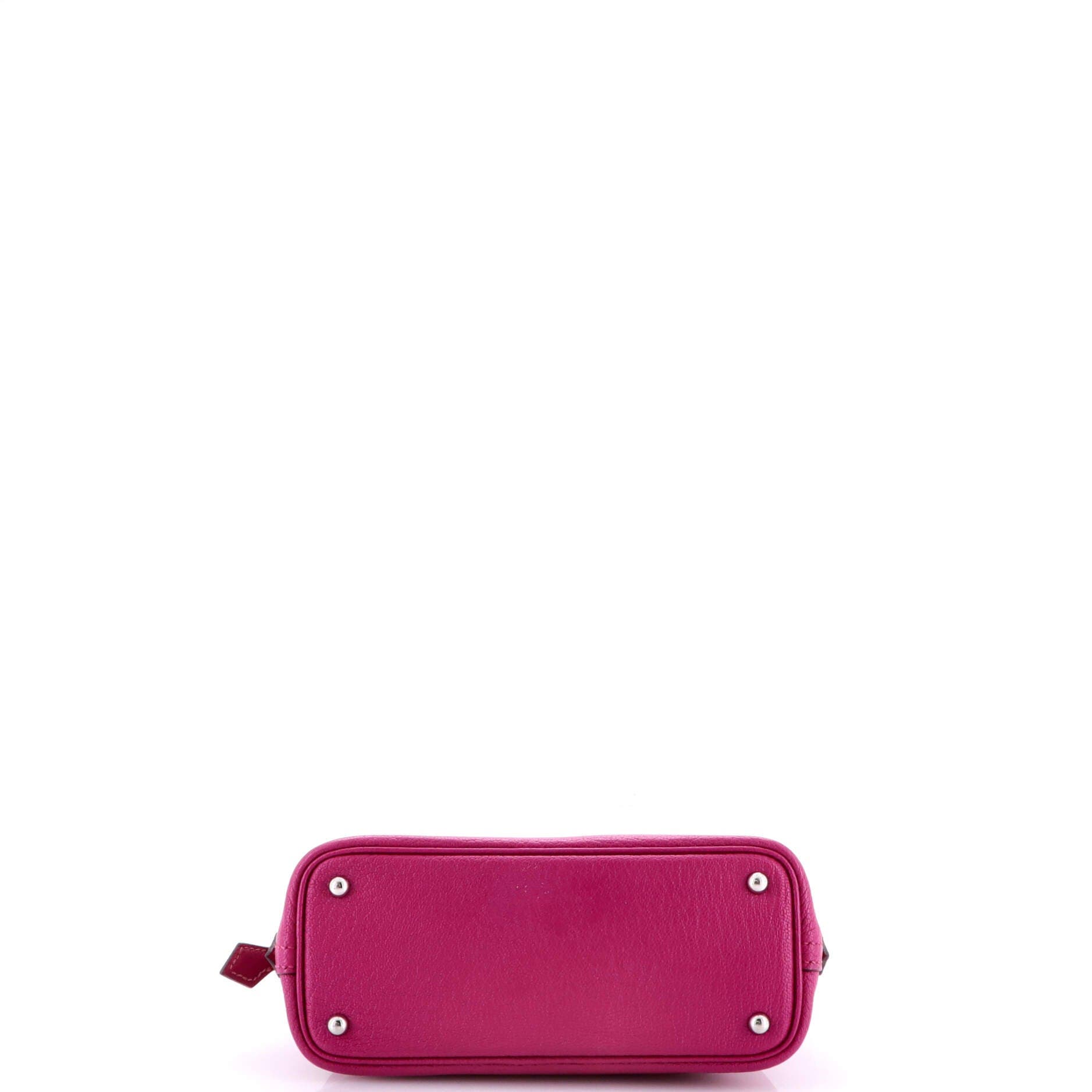 Pre-Owned Hermes Bolide 1923 Bag Chevre Mysore Mini, Alternate, color, Rose Pourpre