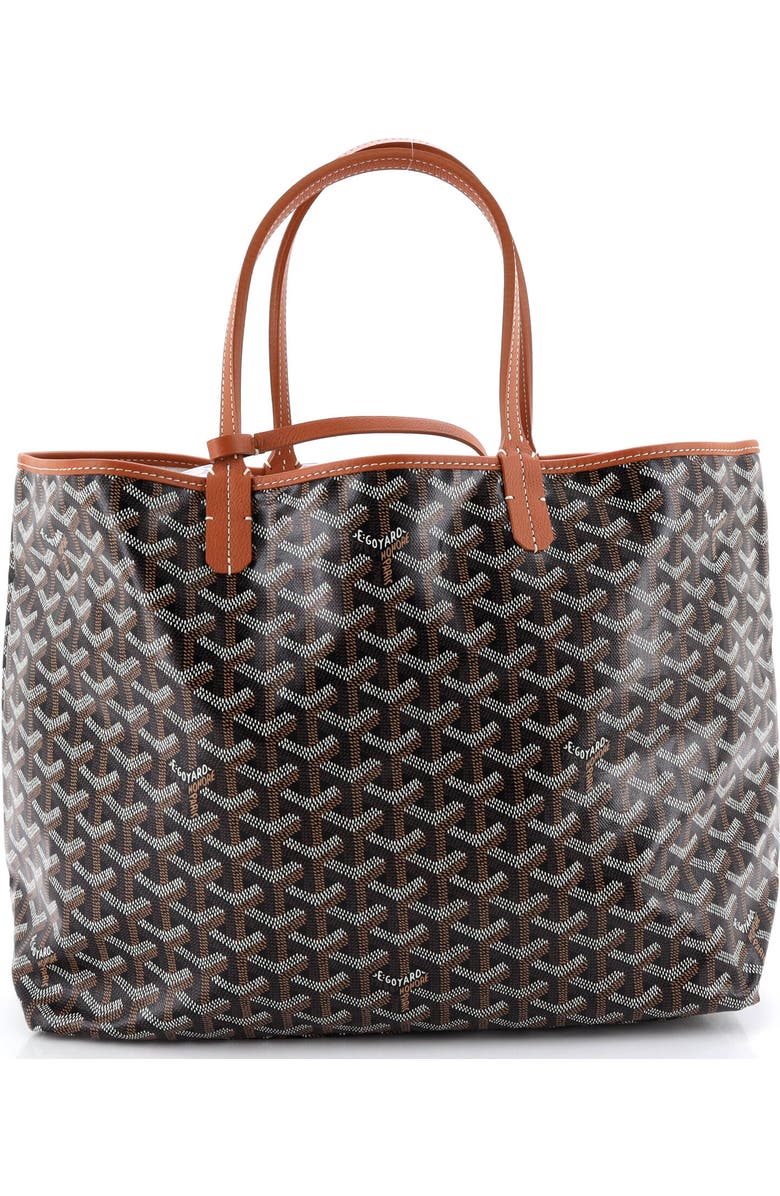 Pre-Owned Goyard Saint Louis Tote Coated Canvas PM, Alternate, color, Brown
