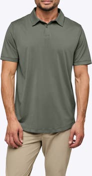 Cuts Trim Fit Cotton Blend Polo