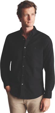 Charles Tyrwhitt Stretch Washed Oxford Shirt