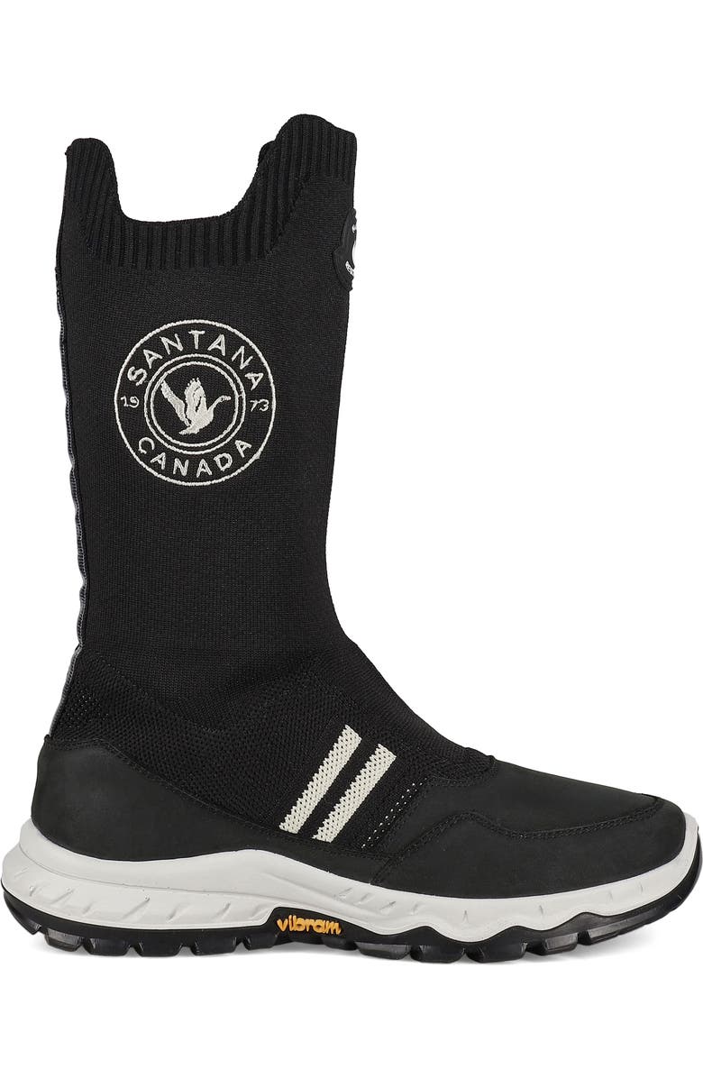 Santana Canada Terri Lea Water Resistant Boot, Alternate, color, Black White