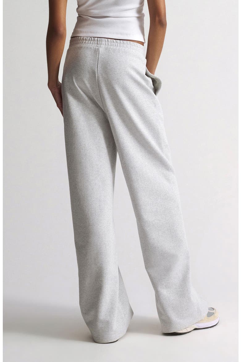 Wide Leg Sweatpants, Alternate, color, LIGHT GREY MELANGE