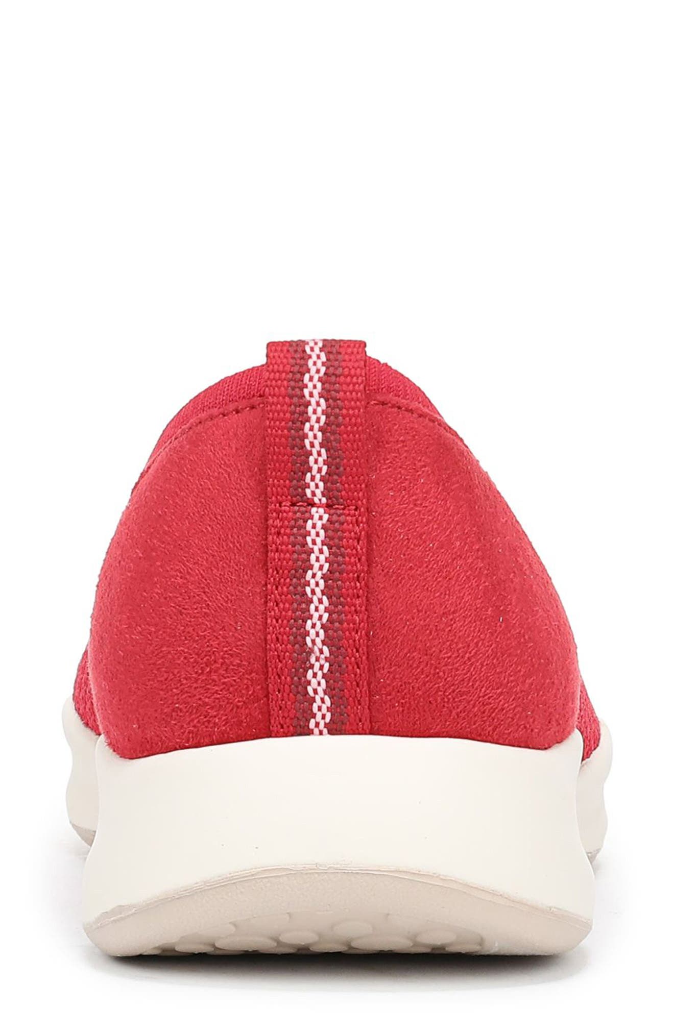 Unity Slip-On Sneaker, Alternate, color, FIRE RED