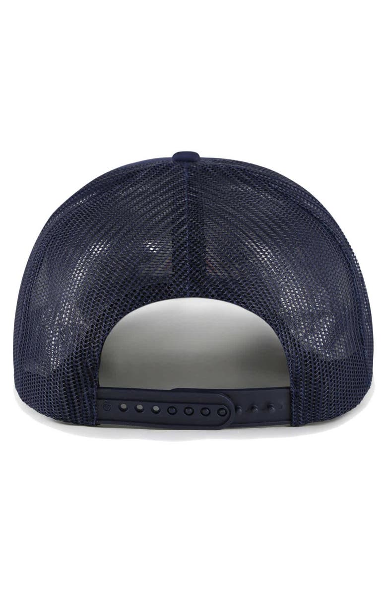 '47 Men's '47 Navy Houston Astros Foam Logo Trucker Adjustable Hat, Alternate, color, Navy