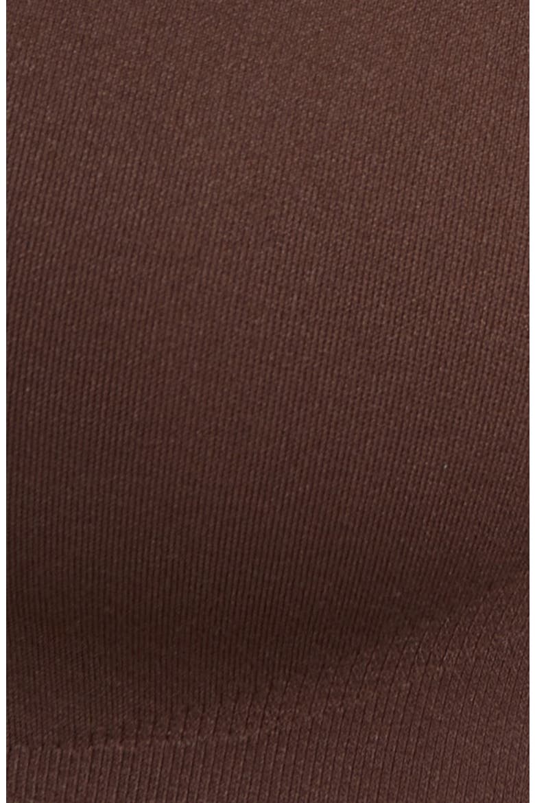 Smooth & Renew Tank Bralette, Alternate, color, BROWN COFFEE