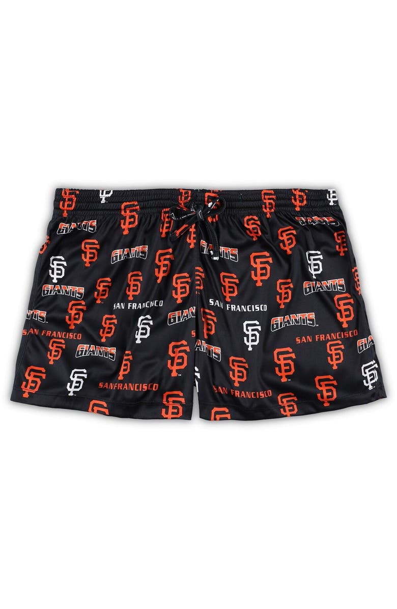 CONCEPTS SPORT Women's Concepts Sport White/Black San Francisco Giants Plus Size Tank Top & Shorts Sleep Set, Alternate, color, White