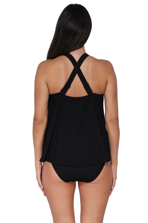 Pacifica By Sunsets Sadie Tankini In Black Pacifica