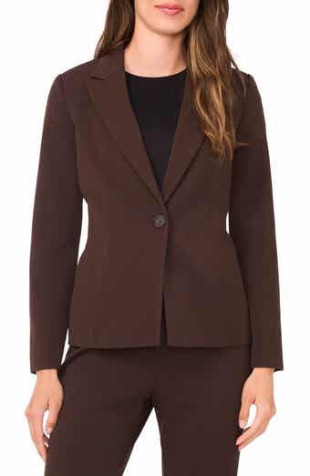 Halogen® Clean One-Button Blazer