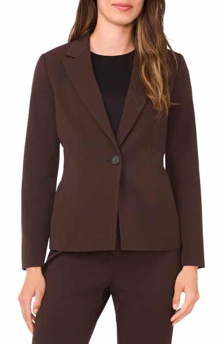 Halogen® Clean One-Button Blazer