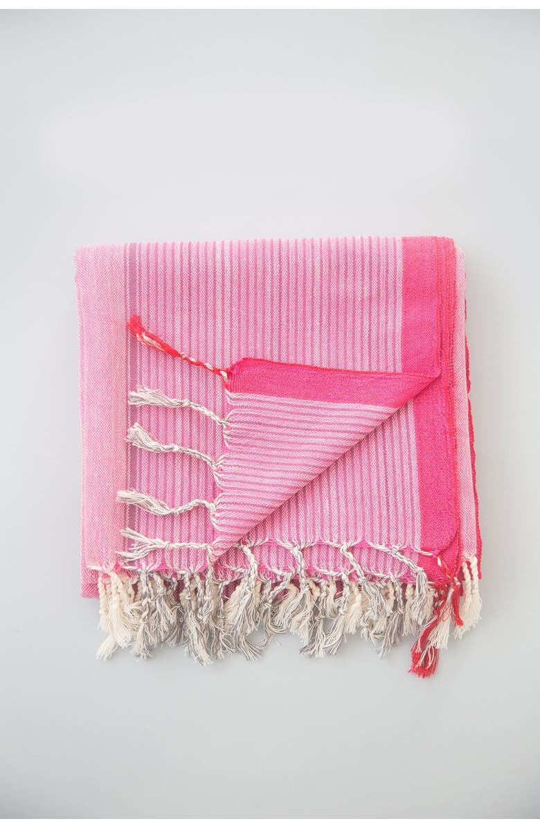 Home and Loft Tribeca Towel, Main, color, Pink