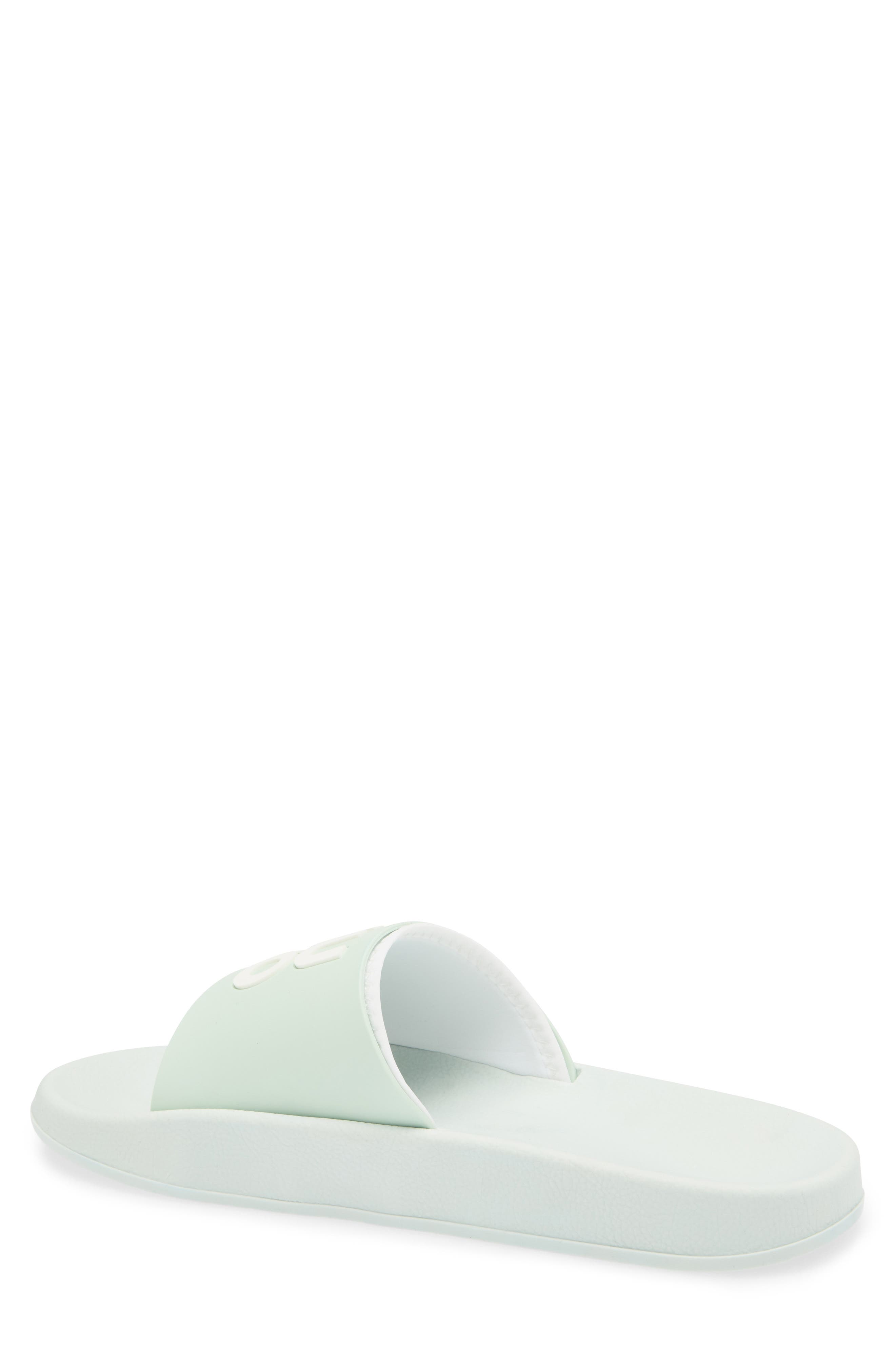 BOSS Nil Slide Sandal, Alternate, color, Light/ Pastel Green