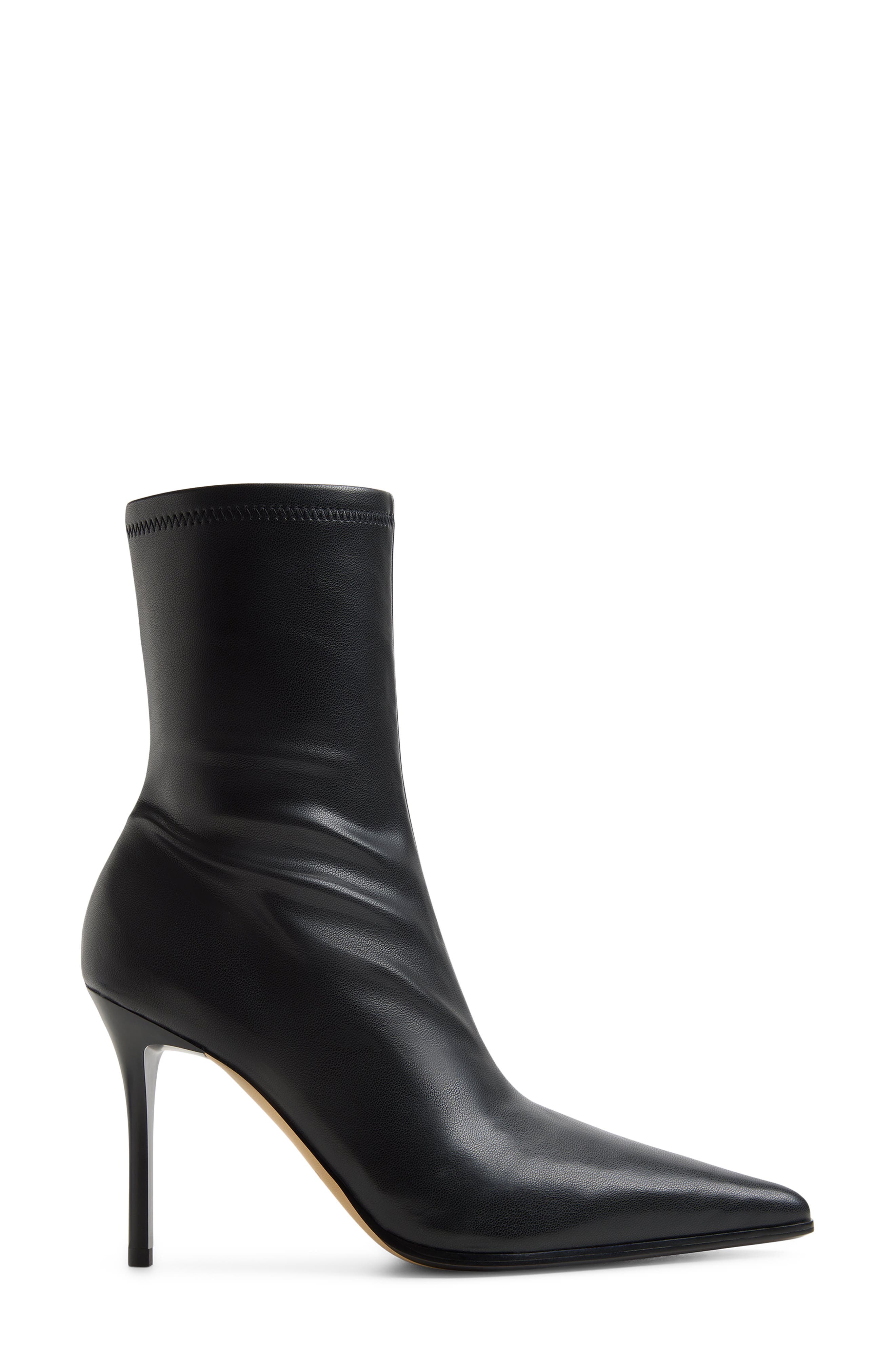 Olilacan Stiletto Bootie, Alternate, color, BLACK