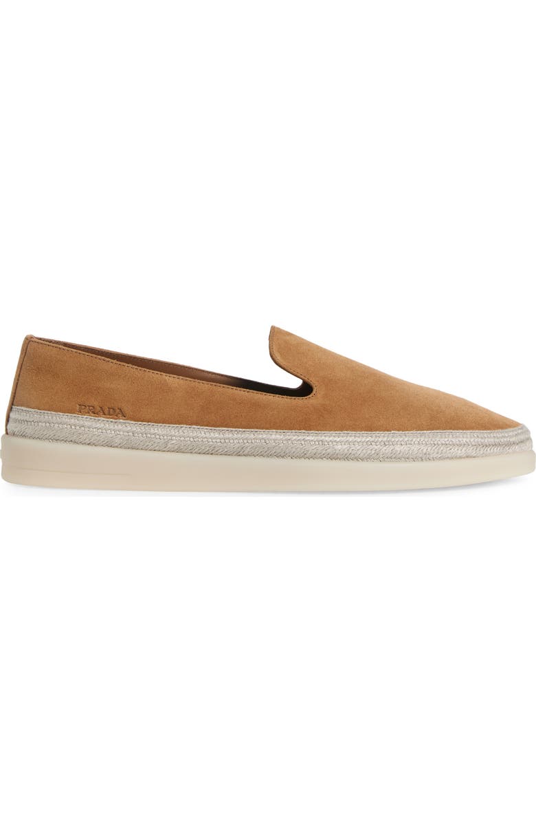 Prada St. Tropez Espadrille, Alternate, color, Cannela