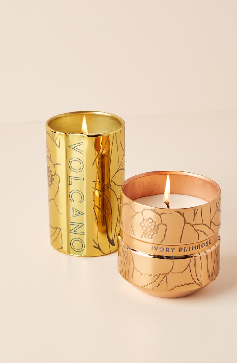 Anthropologie Home Anthropologie Ivory Primrose Flora Couture Candle, Alternate, color,