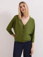 Phase Eight Cristine V-Neck Button-Up Cardigan