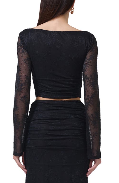 AFRM AFRM NOAM LACE CROP TOP