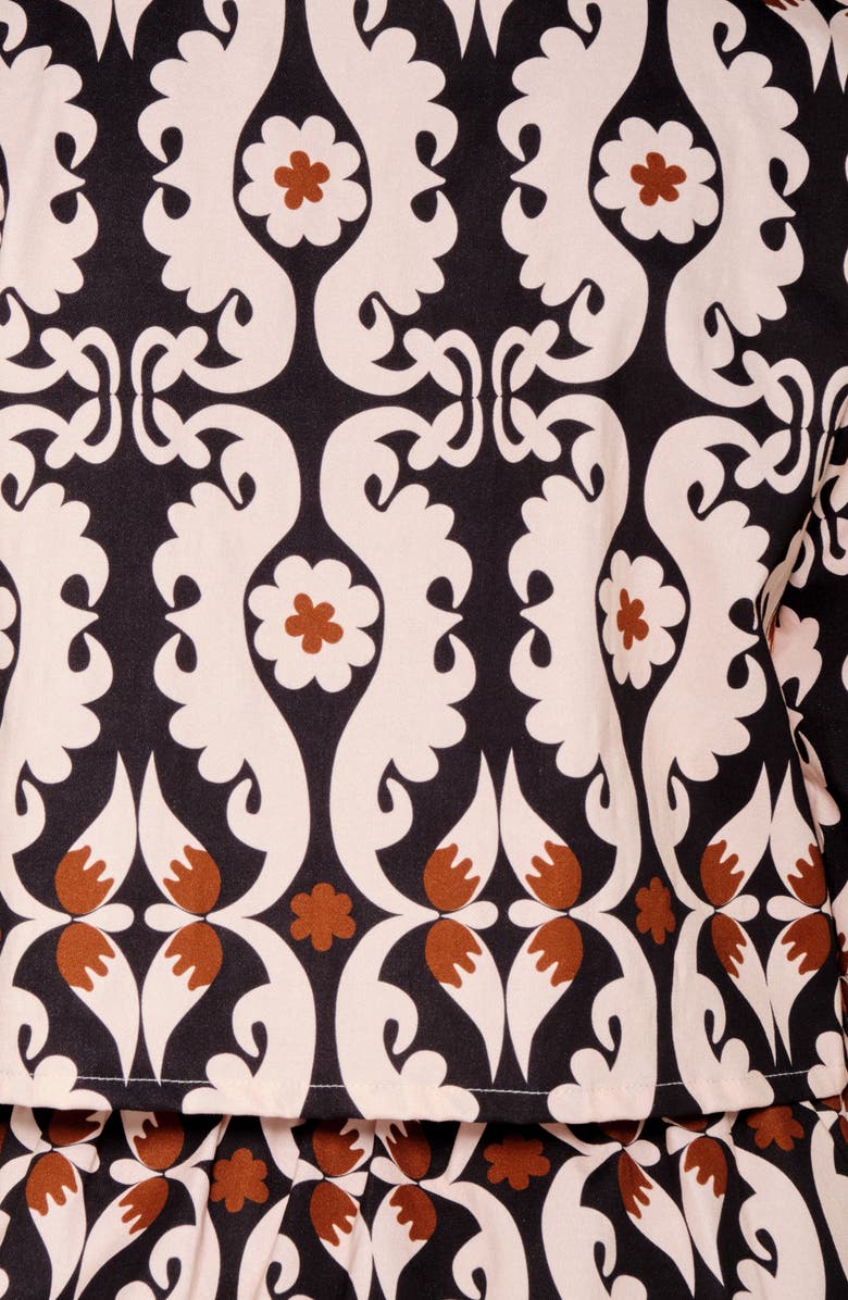 The Lulo Project Coco Paisley Stretch Cotton Jacket, Alternate, color, Maxi Paisley