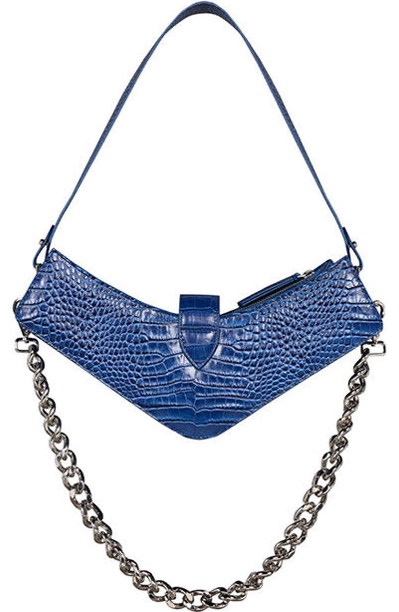 PCFG Boomerang Shoulder Bag, Alternate, color, Blue