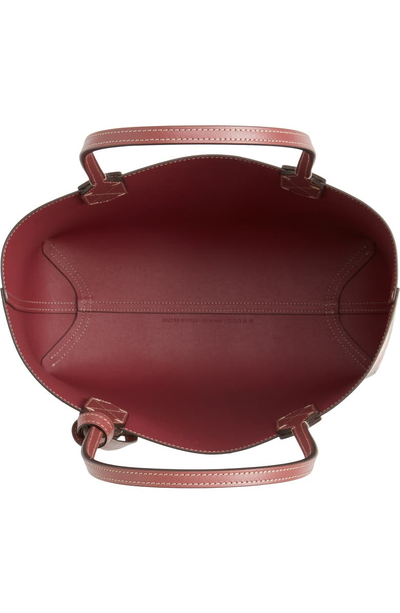 Gucci Small GG Blooms Reversible Canvas & Leather Tote, Alternate, color,