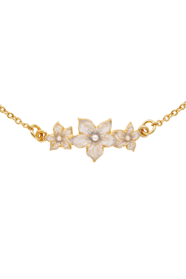Jasmine & Pearl Bracelet, Alternate, color, Gold