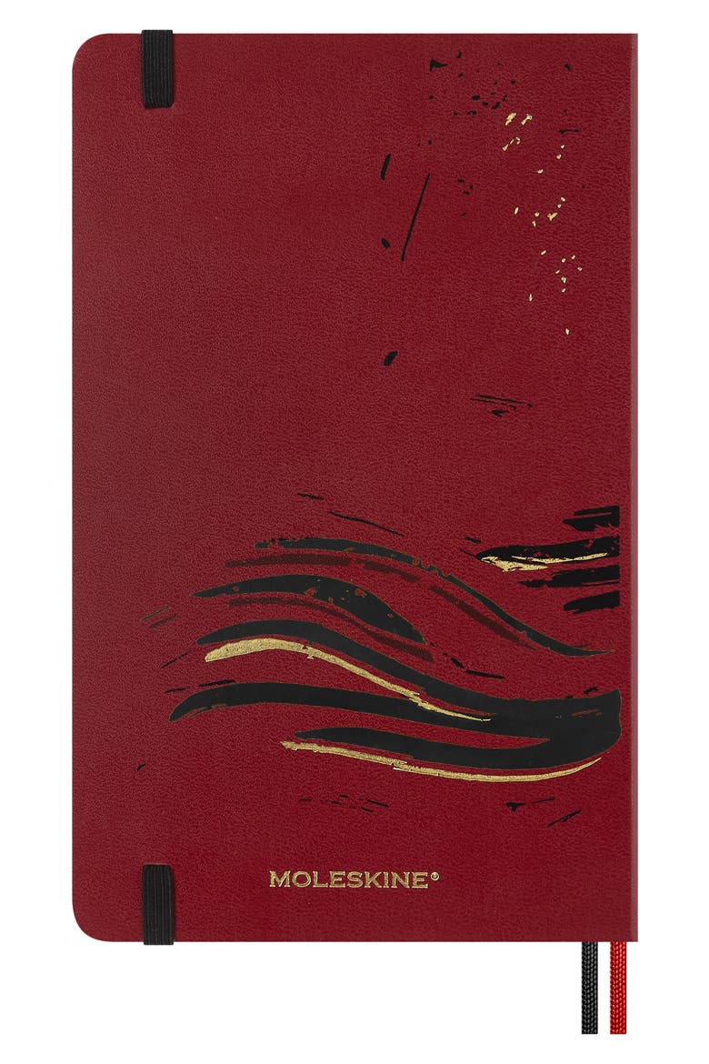 Year of the Fire Horse Notebook, Alternate, color, RED