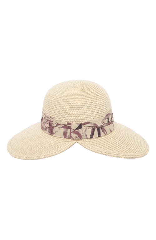 San Diego Hat Split Back Sun Hat In Gray