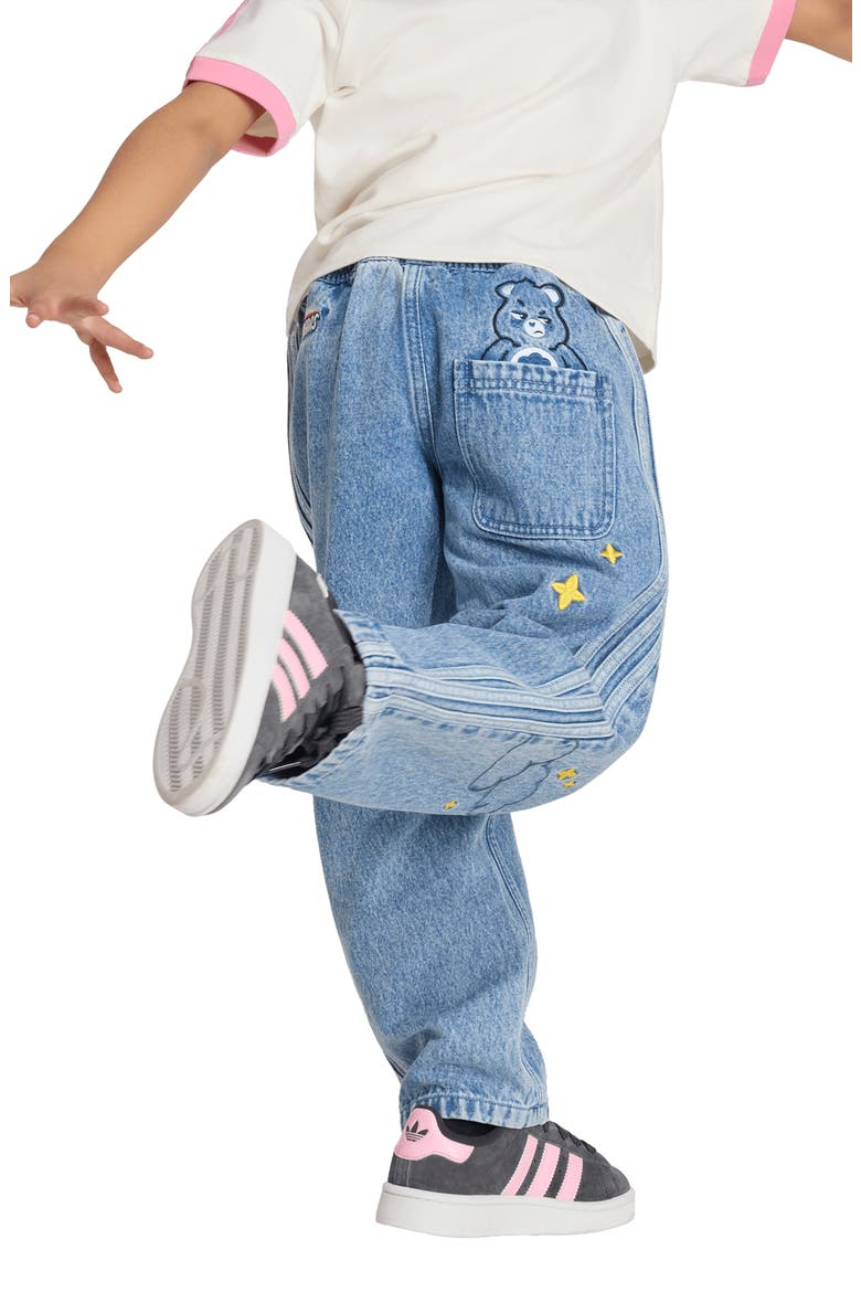 Kids' Loose Leg Jeans, Alternate, color, LIGHT DENIM