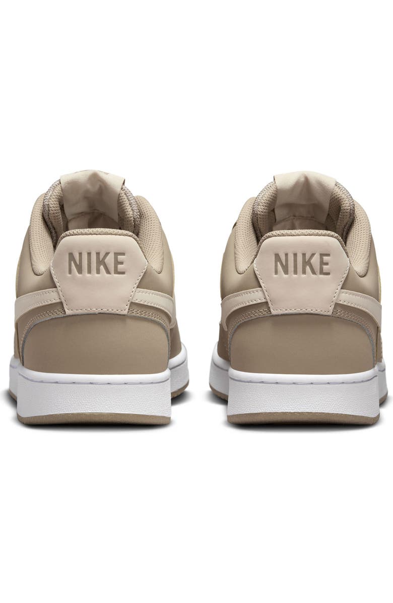 Nike Court Vision Low Sneaker, Alternate, color, Khaki/ Sanddrift/ White