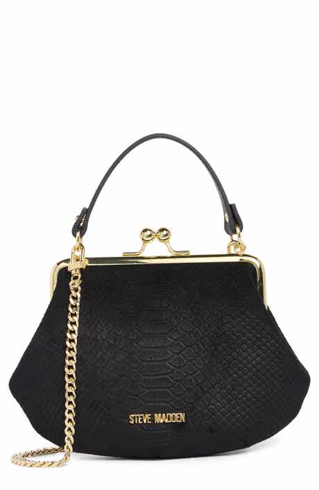 Blucca Faux Snakeskin Crossbody Bag