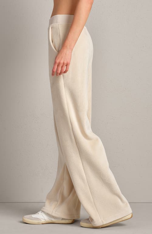 Rhone Corduroy Wide Leg Pants In Neutral