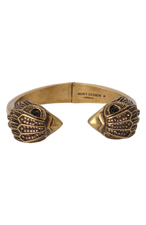 Large Eagle Hinge Bangle