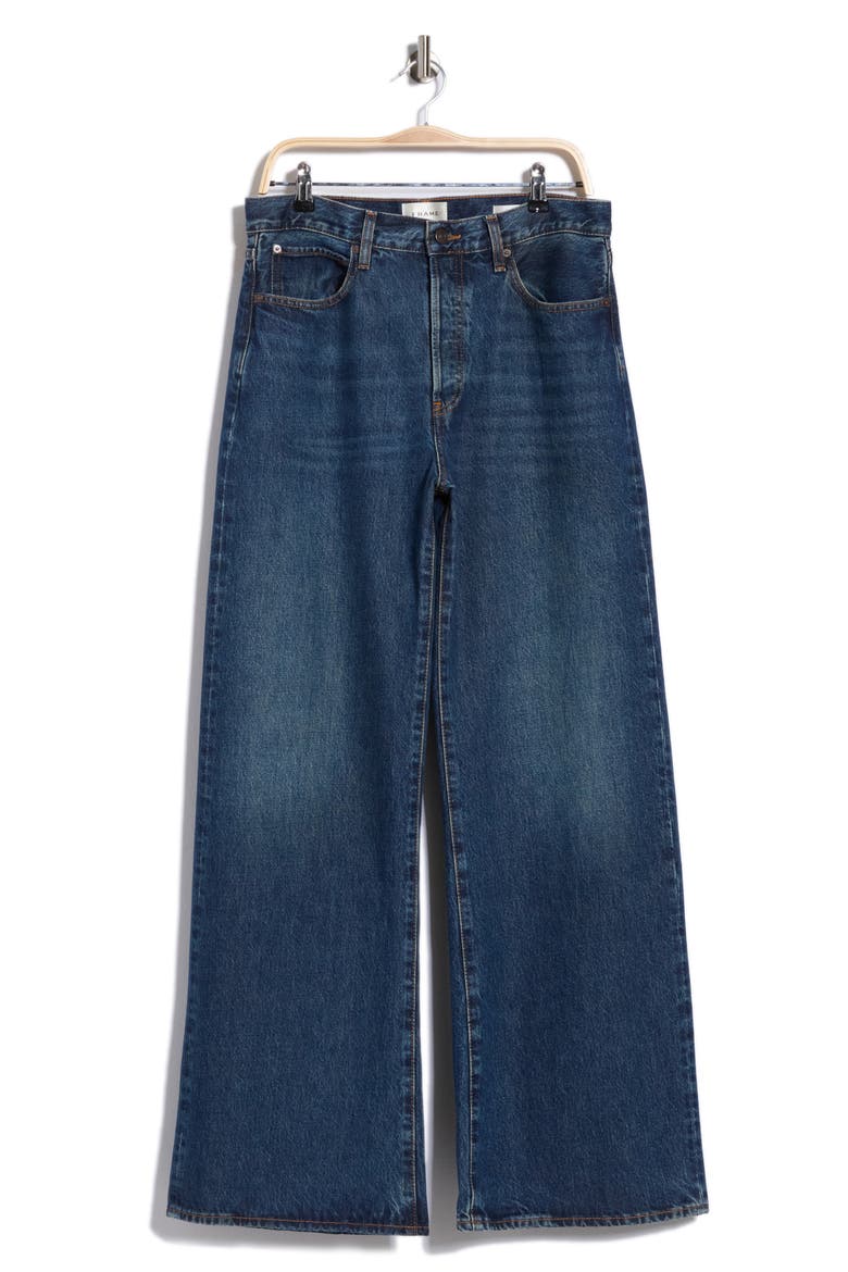 The Loose High Waist Wide Leg Jeans, Main, color, DETOX