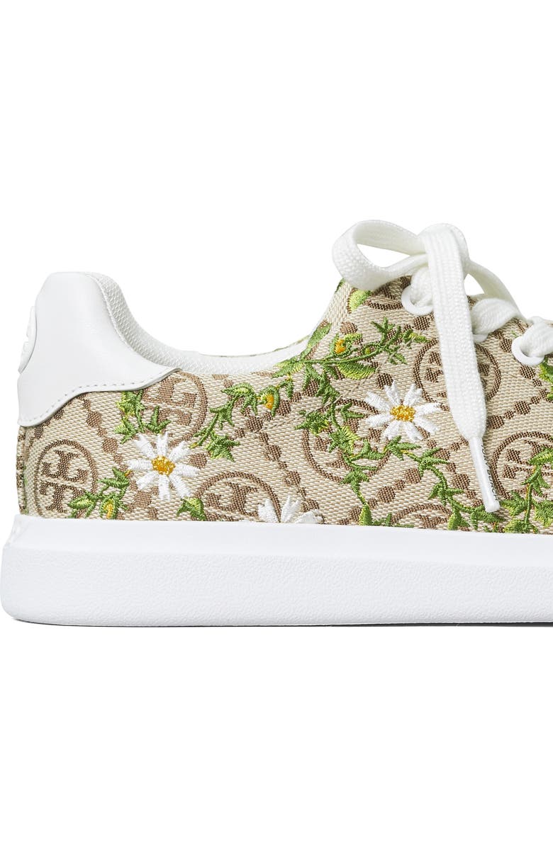 Tory Burch Howell Court Sneaker, Alternate, color, Hazel/ Snow White