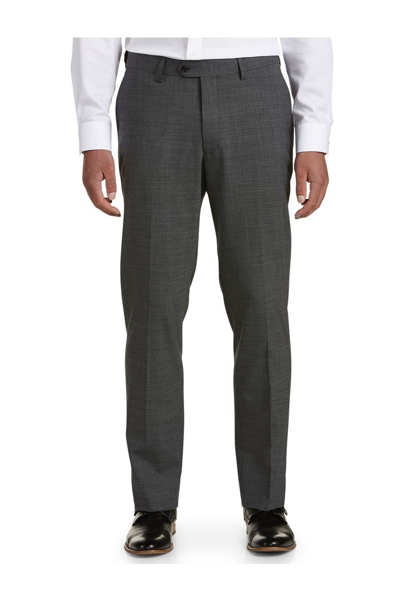 Performance Stretch Suit Pants, Main, color, GREY