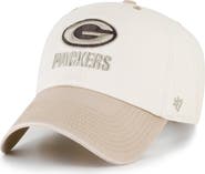 '47 Men's '47 Natural/Tan Green Bay Packers Neutral Terrain Clean Up Adjustable Hat
