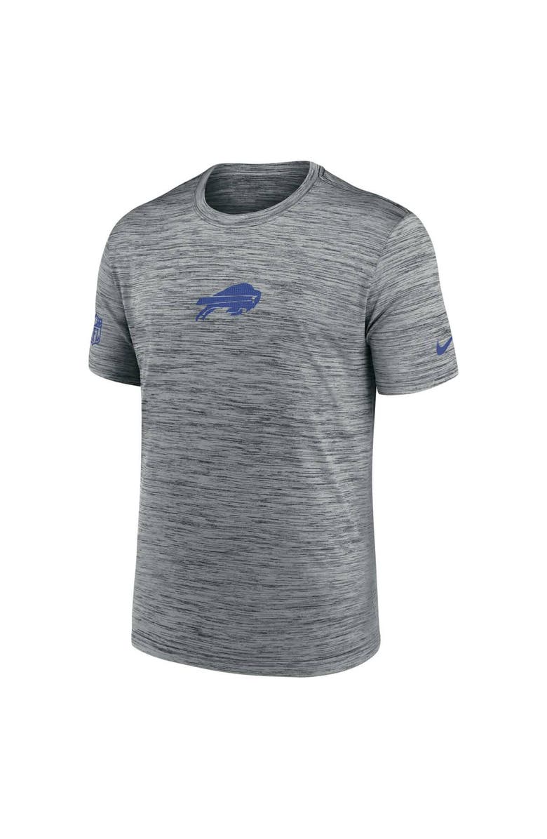 Nike Men's Nike Gray Buffalo Bills Sideline Velocity Performance T-Shirt, Alternate, color, 