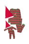selected Santa Red/Green Stripes