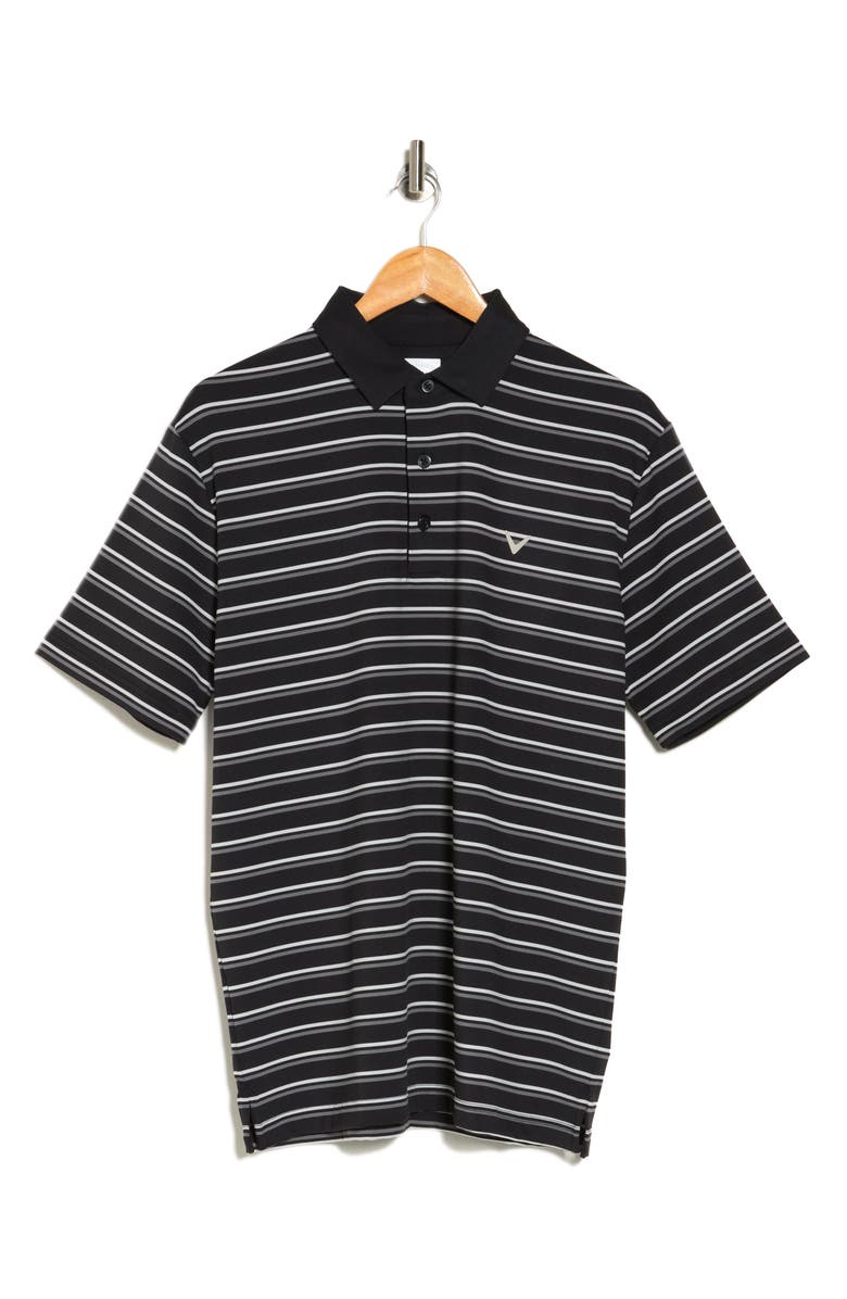 Callaway Feeder Stripe Polo, Alternate, color, 