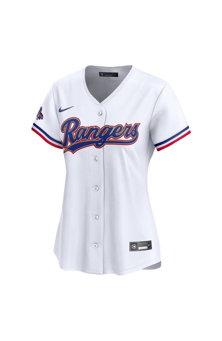 Nike Women's Nike Corey Seager White Texas Rangers 2024 Gold Collection Limited Player Jersey, Alternate, color,