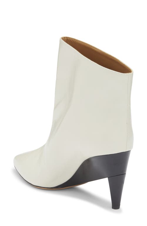 Isabel Marant Dylvee Pointed Toe Boot In White