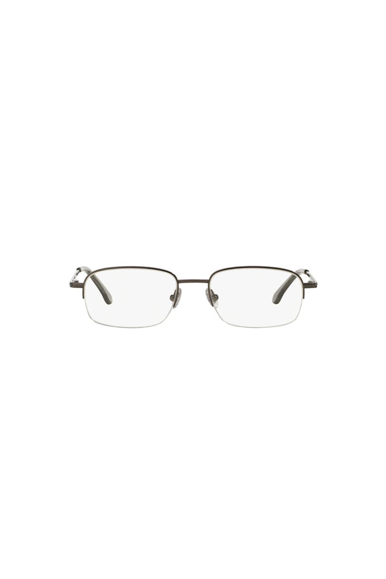 52mm Rectangle optical glasses, Alternate, color, Grey