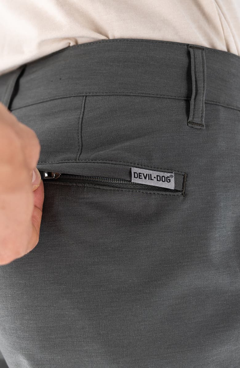 Devil-Dog Dungarees 8" Hybrid Shorts, Alternate, color, Light Grey