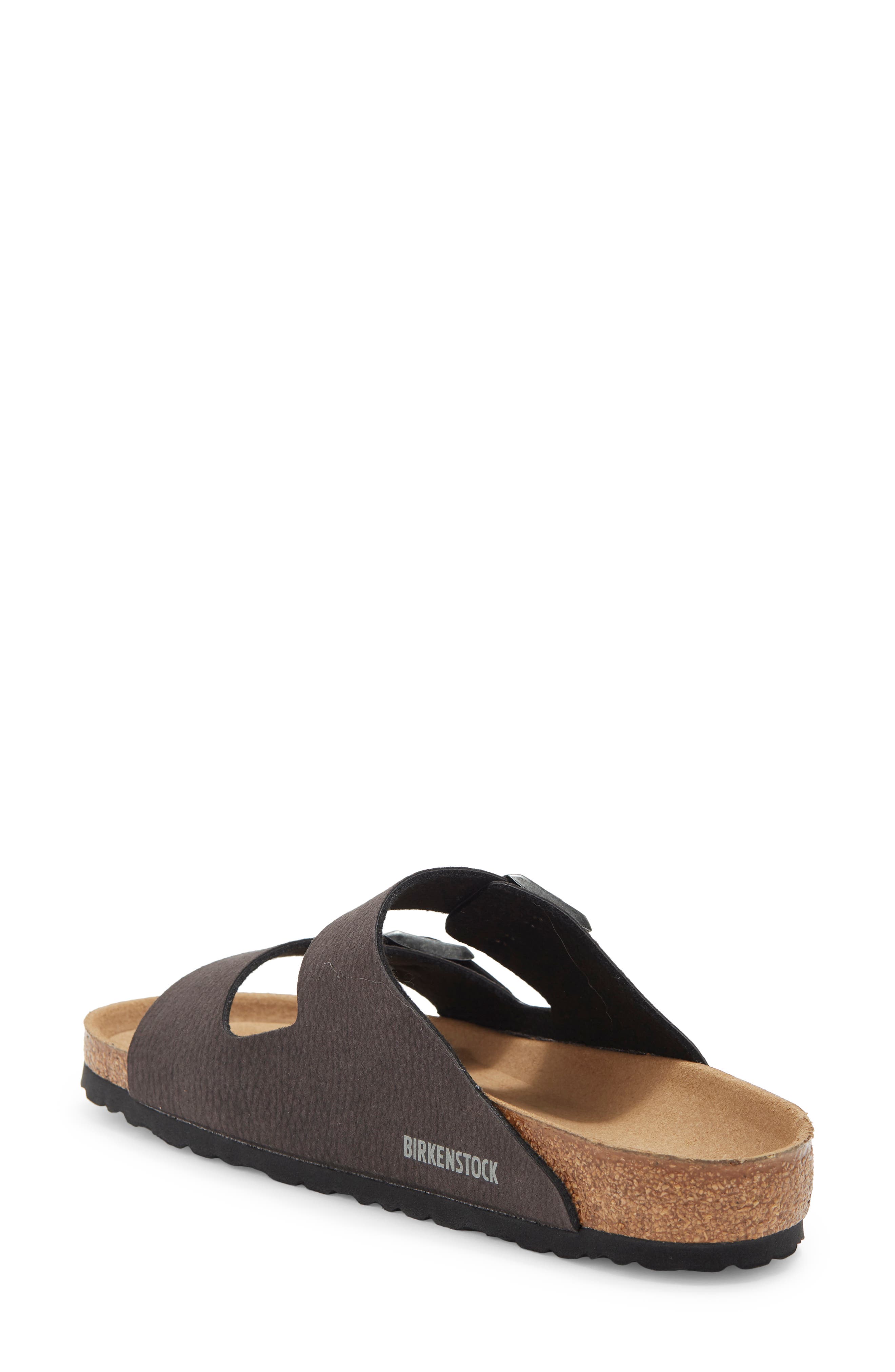Birkenstock Arizona Slide Sandal, Alternate, color, Black