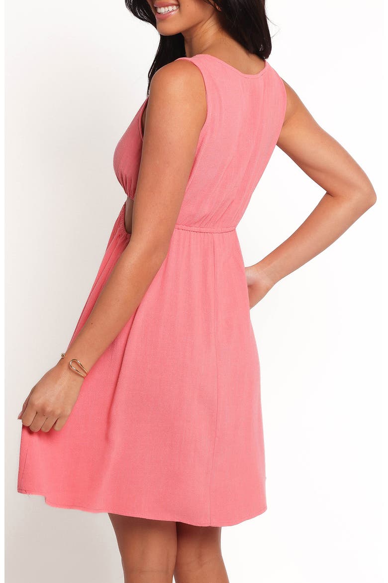 Raelle Sleeveless Fit & Flare Dress, Alternate, color, PINK