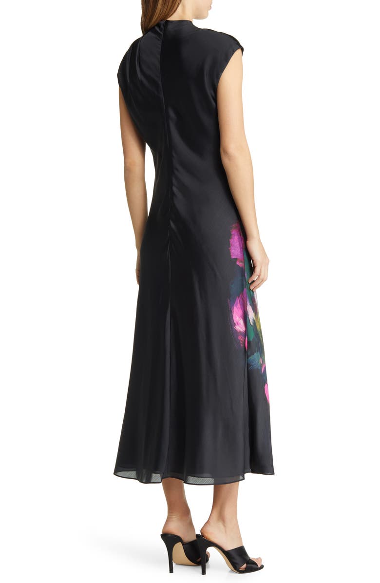 Ted Baker London Averiee Abstract Floral Satin Slipdress, Alternate, color,